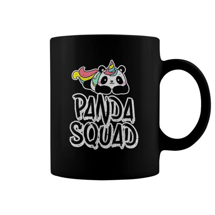 Panda Squad Funny Pandicorn Unicorn Pandacorn Coffee Mug