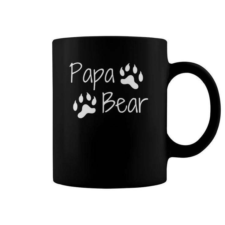 Papa Bear Father’S Day Gift Papa  Funny Coffee Mug