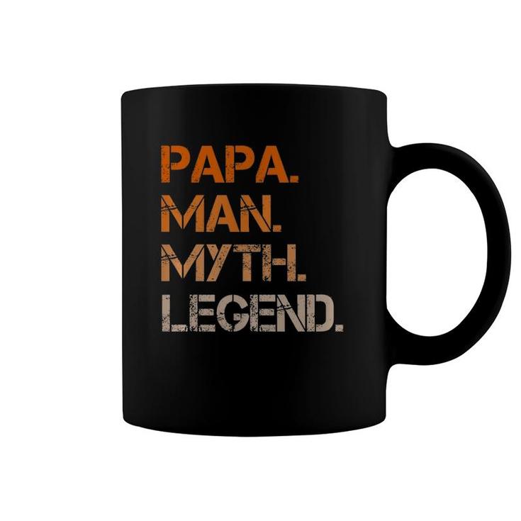 Papa Pa The Man The Myth The Legend Dad Gifts Coffee Mug