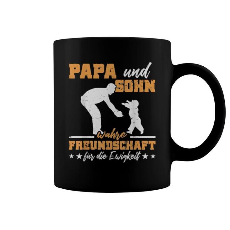 Papa Sohn Wahre Freundschaft Für Die Ewigkeit Lustiges  Coffee Mug