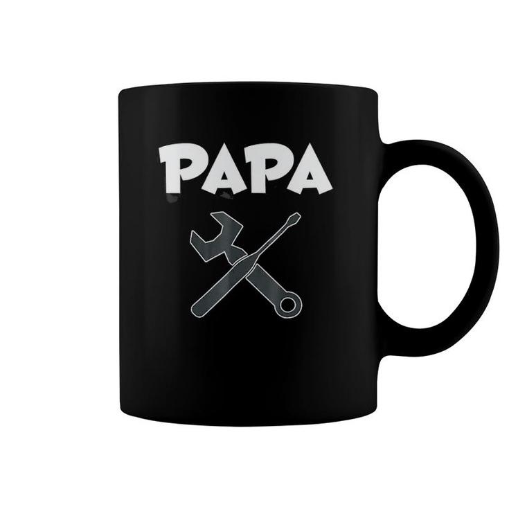 Papa The Handyman Father's Tools Coffee Mug