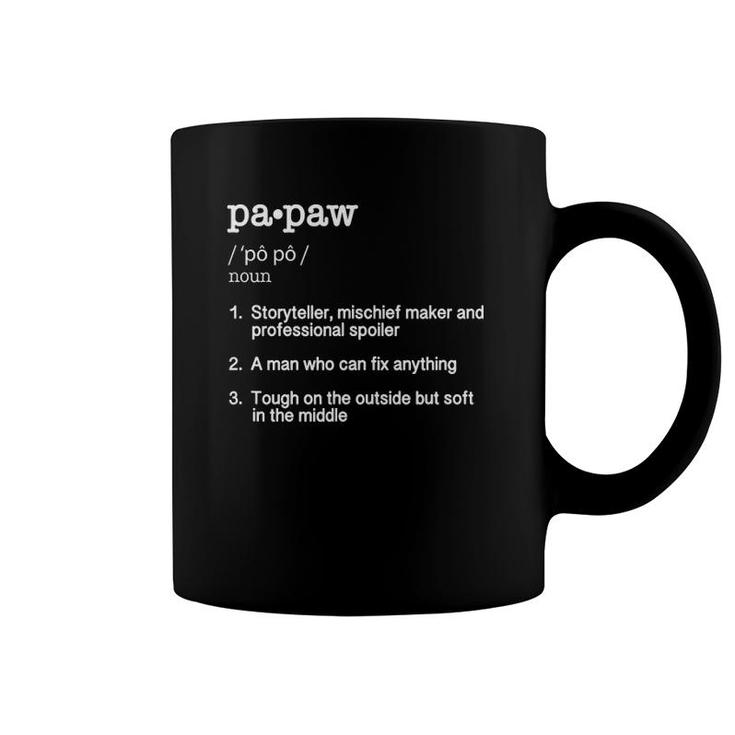 Papaw Definition - Father's Day Gift Tee Coffee Mug