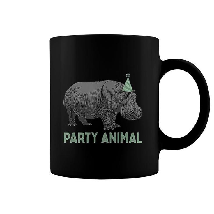 Party Animal Hippo Birthday Hippo Birthday  Coffee Mug