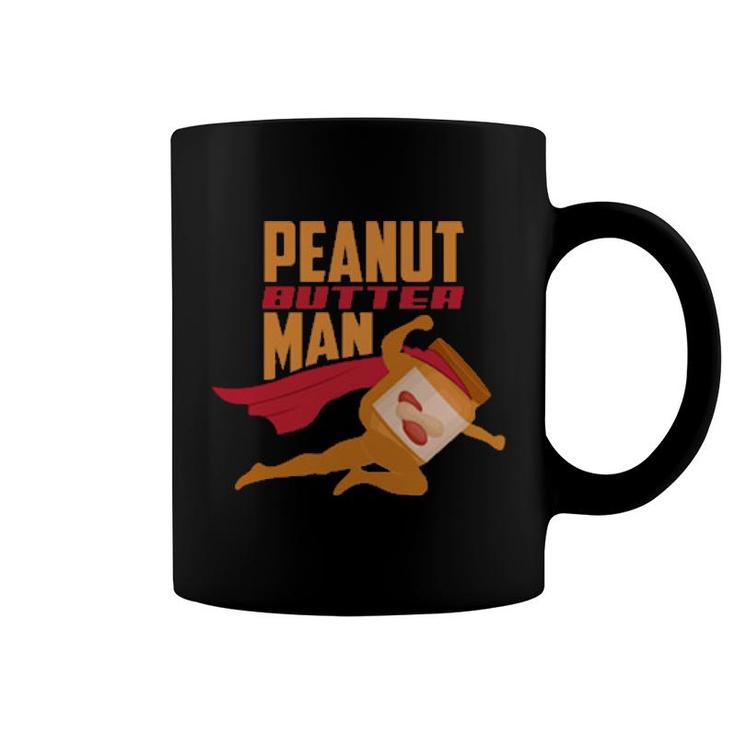 Peanut Butter Man Peanut Butter  Coffee Mug