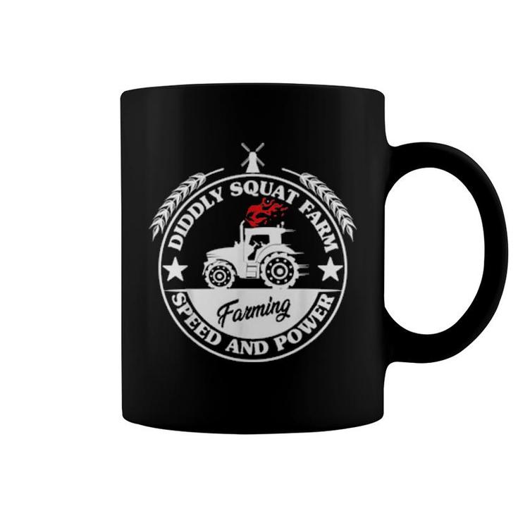 Perfect Diddly Squat Farm Speed And Power Tractor Vintage  Coffee Mug