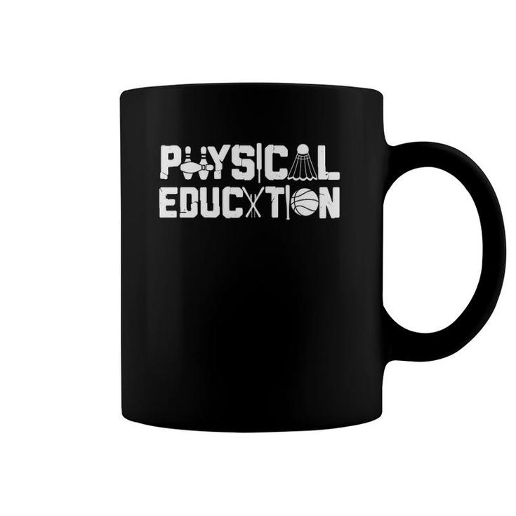 Physical Education  Sports Coach Gym Pe Teacher Coffee Mug