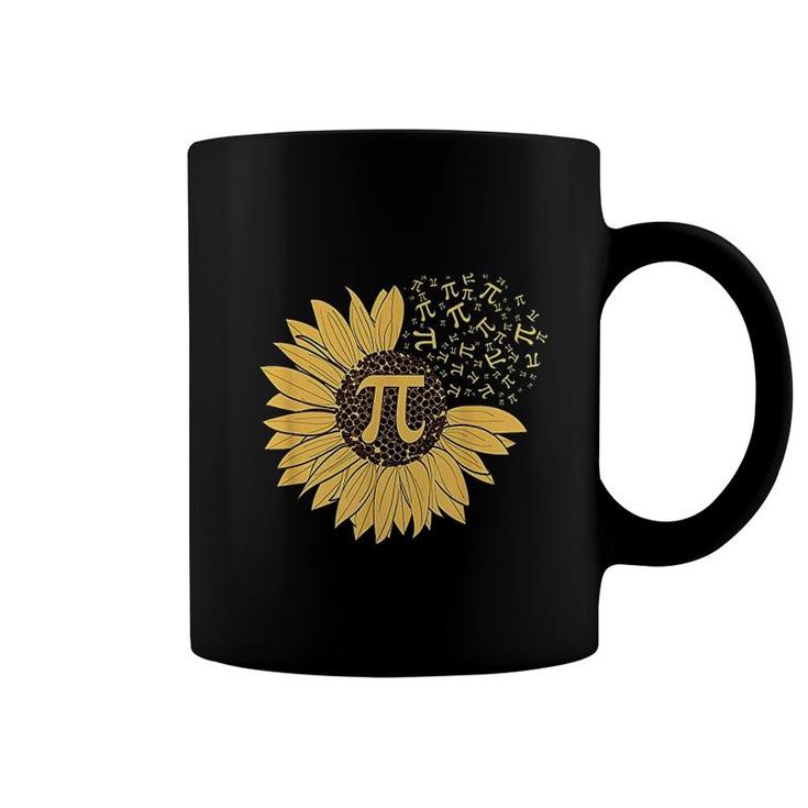 Pi Day Sunflower Coffee Mug