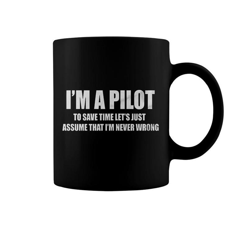 Pilot Aviation Flight School Airplane Coffee Mug