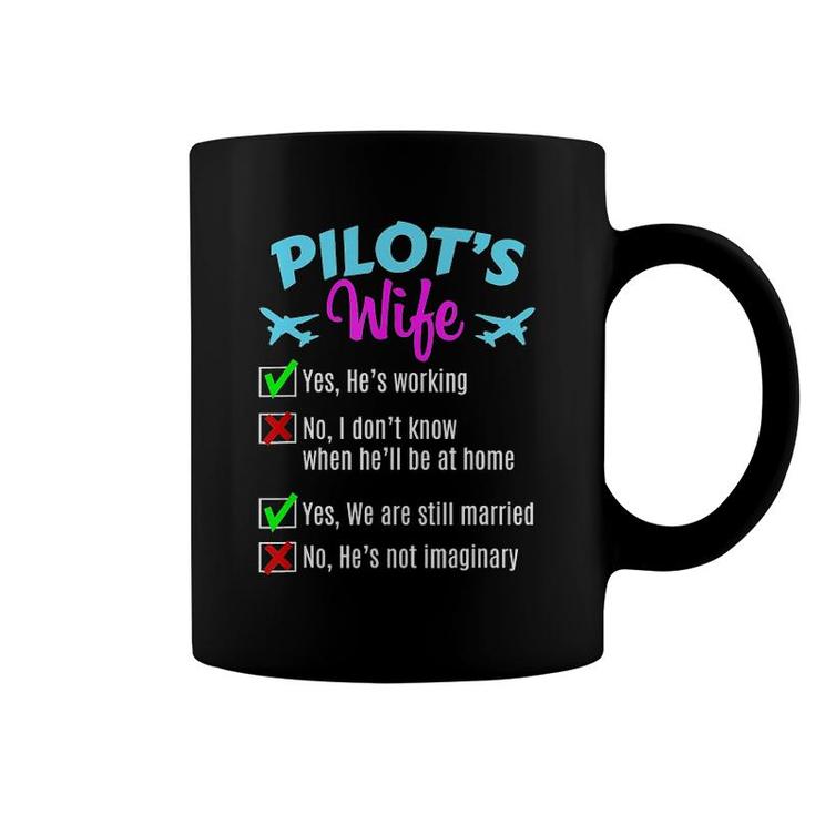 Pilots Wife Funny Coffee Mug