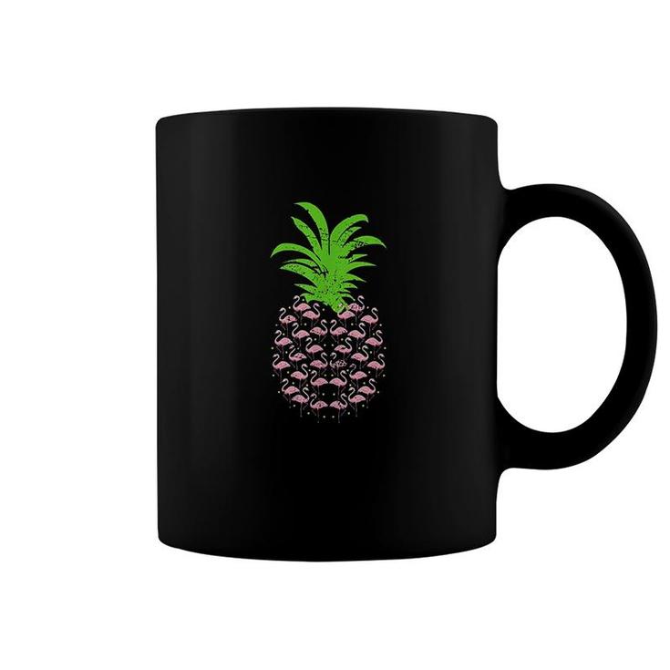 Pineapple Flamingo Coffee Mug