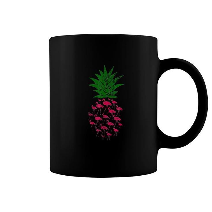 Pineapple Flamingo Coffee Mug