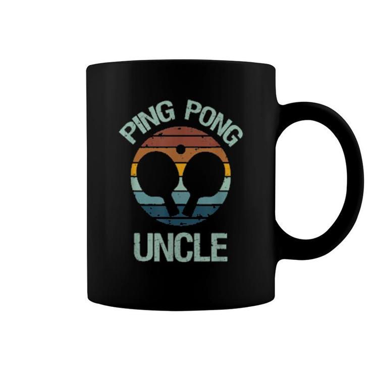 Ping Pong Uncle From Nephew Niece Table Tennis Player  Coffee Mug