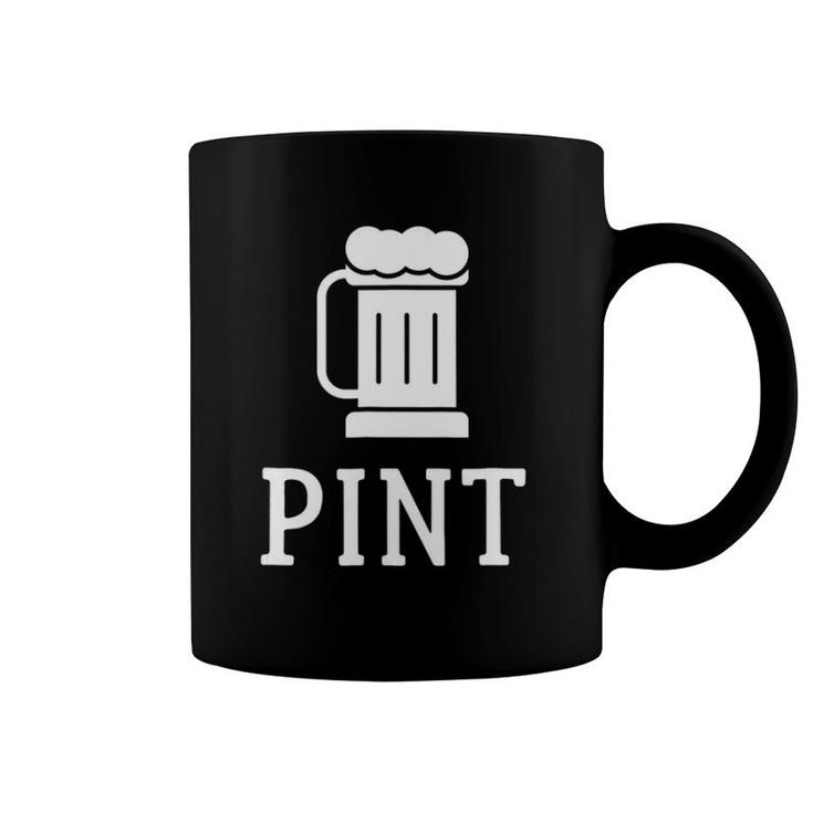 Pint Half Pint Matching S Beer Glass Father's Day Gift Coffee Mug