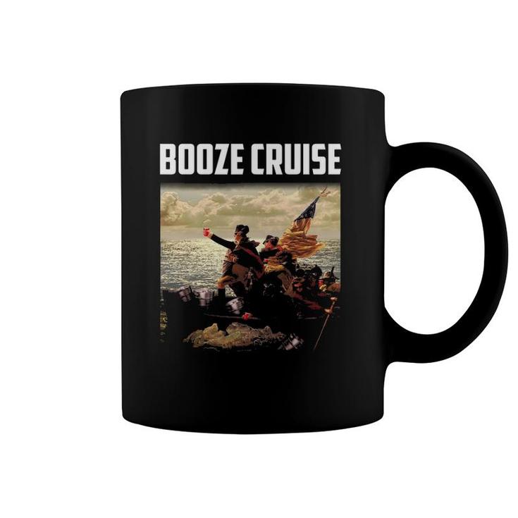 Political Party Booze Cruise Shades & Red Cups Coffee Mug