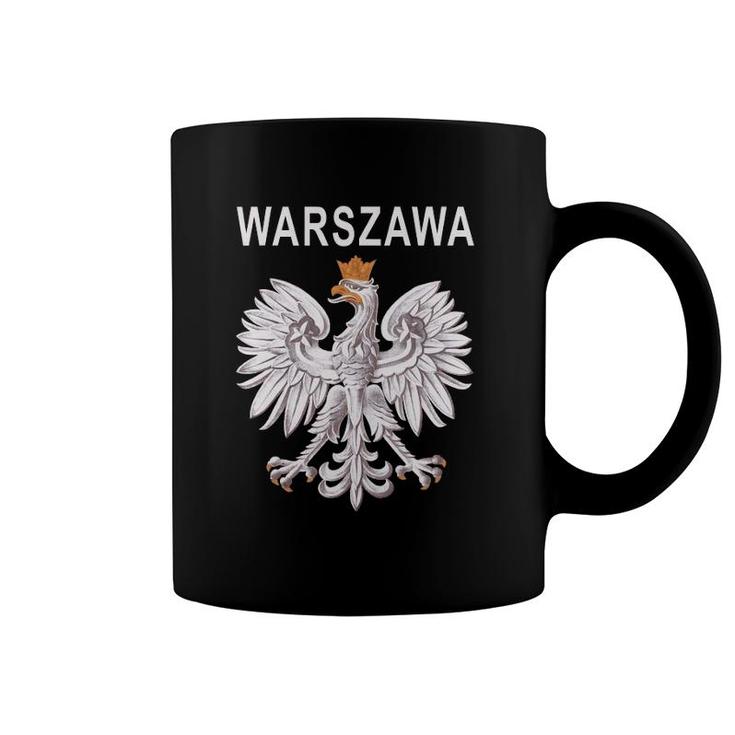 Polska Warszawa City Polish Eagle Coffee Mug