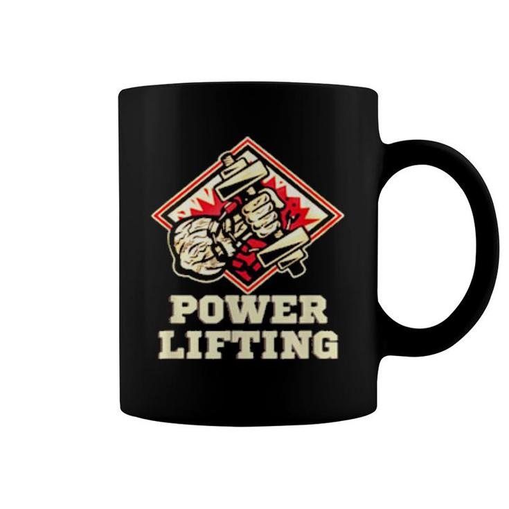 Powerlifting Deadlift Workout Gym Bodybuilding  Coffee Mug