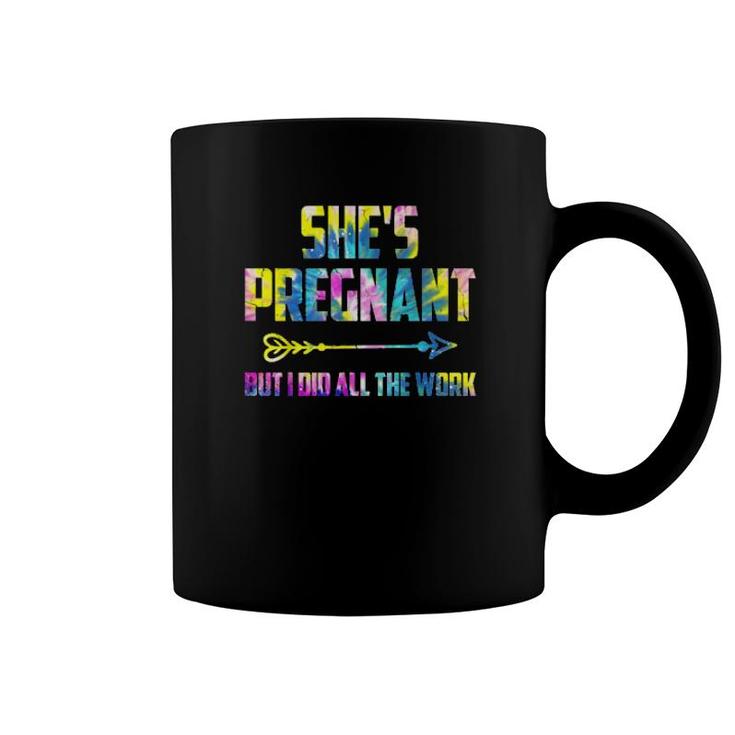 Pregnancy Announcement  For Dad Baby Reveal  Coffee Mug