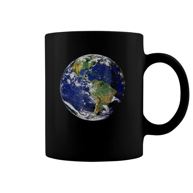 Pregnant Woman Earth Mother Goddess Global Coffee Mug