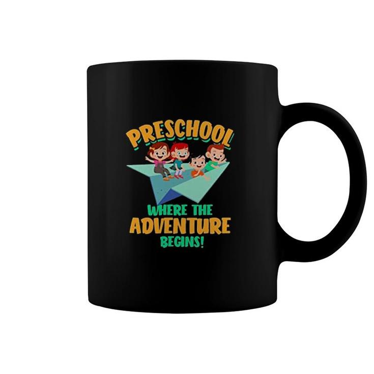 Preschool Where The Adventure Begins Coffee Mug