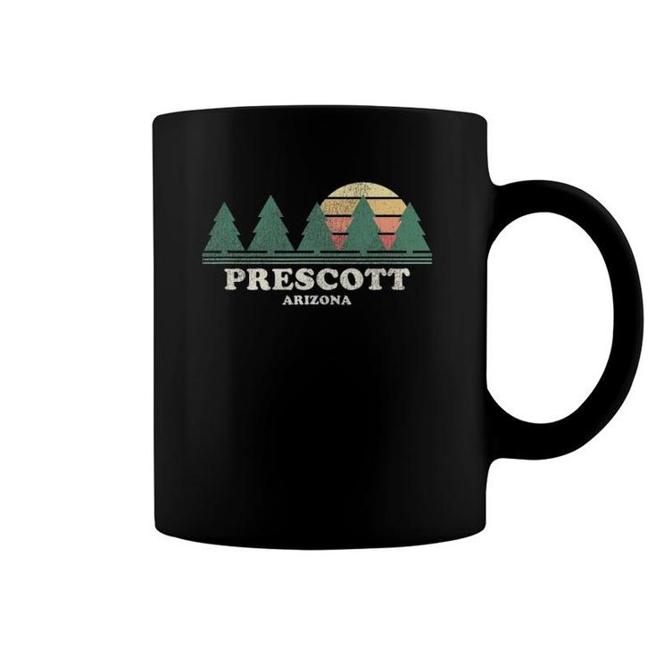 Prescott Az Vintage Throwback Tee Retro 70S Design Coffee Mug