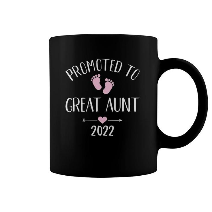 Promoted To Great Aunt 2022 Ver2 Coffee Mug