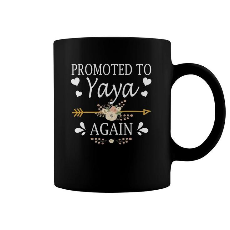 Promoted To Yaya Again Mother's Day Gifts Coffee Mug