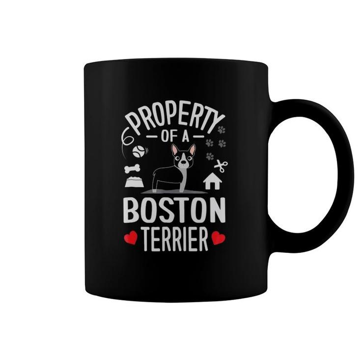 Property Of A Boston Terrier Coffee Mug