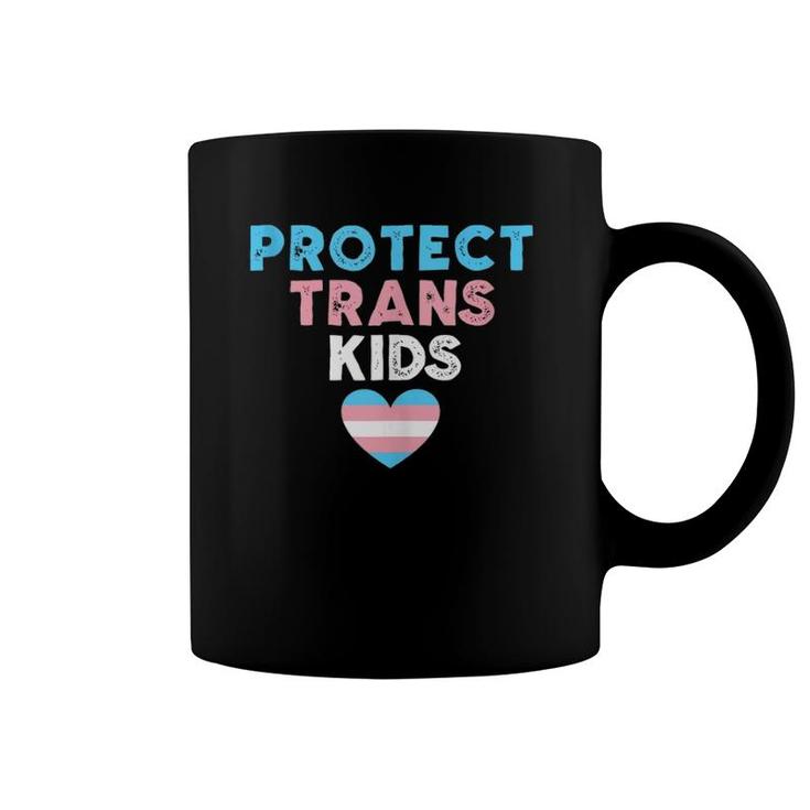 Protect Trans Kids  Lgbtq Trans Ally  Coffee Mug