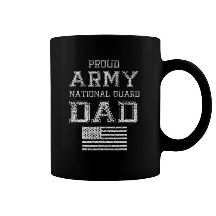 Proud Army National Guard Dad US Military Gift Tee Coffee Mug