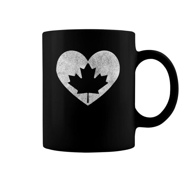 Proud Canadian Canada Flag Maple Leaf Zip Coffee Mug