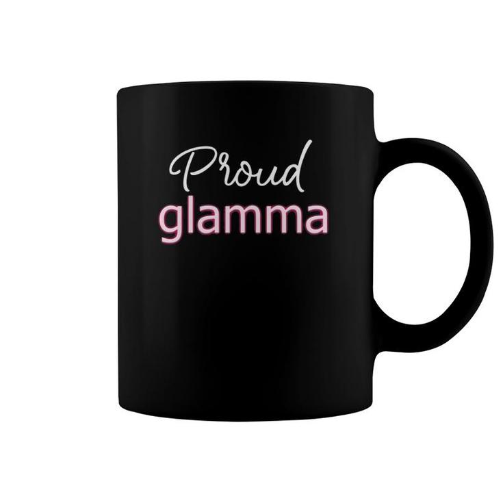 Proud Glamma Us Grandmother Apparel Gradmom American Grandma Coffee Mug
