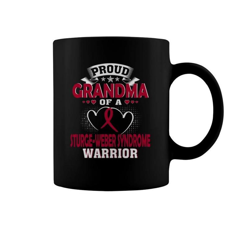 Proud Grandma Of A Sturge-Weber Syndrome Warrior Coffee Mug