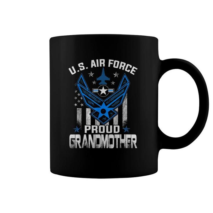 Proud Grandmother US Air Force Stars Air Force Family Coffee Mug
