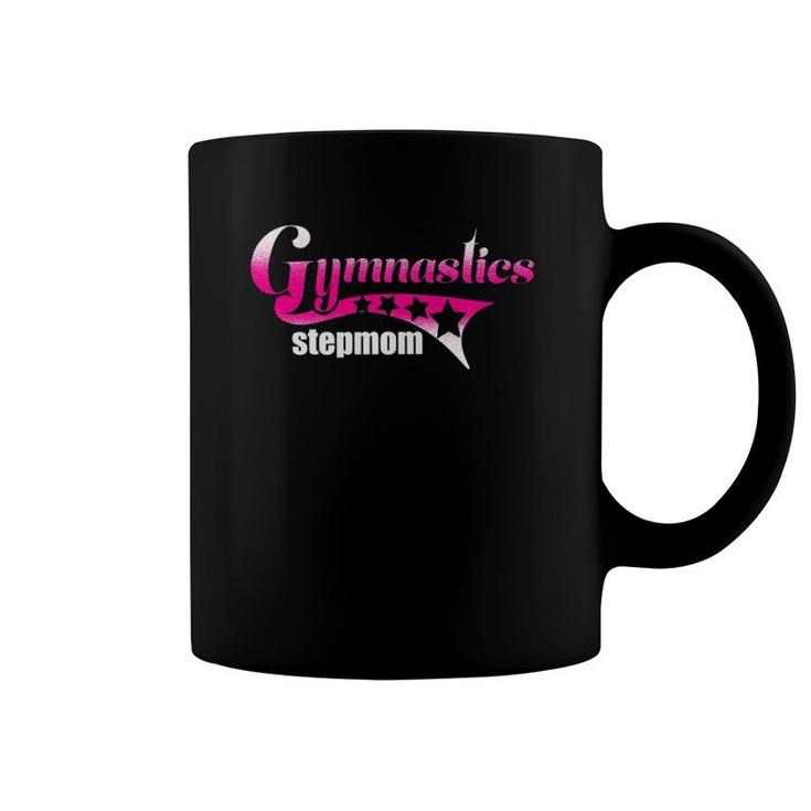 Proud Gymnastics Stepmom Loves Gymnast Girl Competition  - Copy Coffee Mug