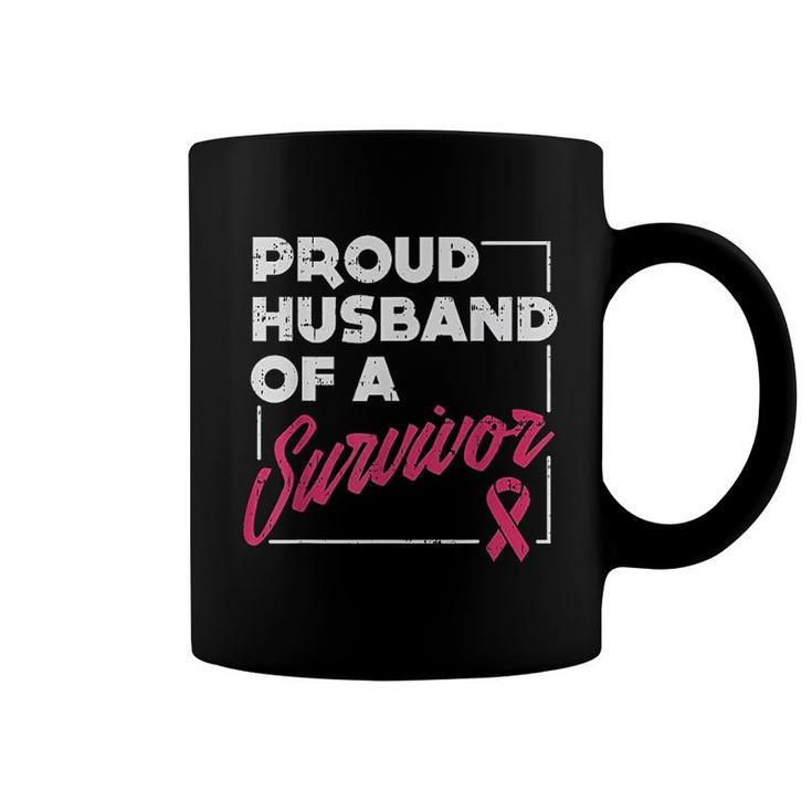Proud Husband Of Survivor Awareness Gift Coffee Mug