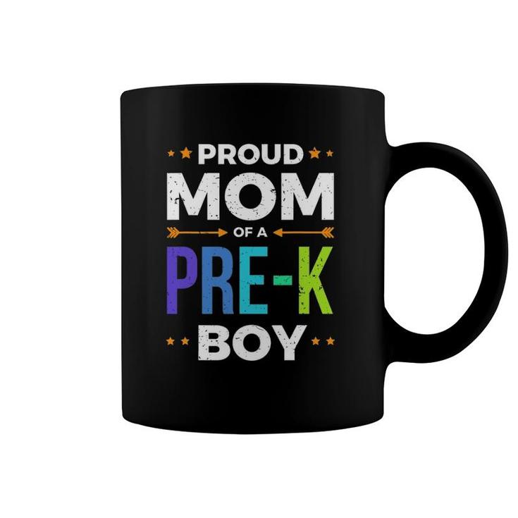 Proud Mom Of A Pre-K Boy Mother To Son Coffee Mug