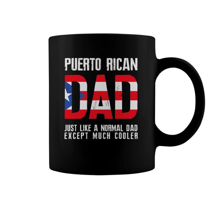 Puerto Rican Dad Like Normal Except Cooler Coffee Mug