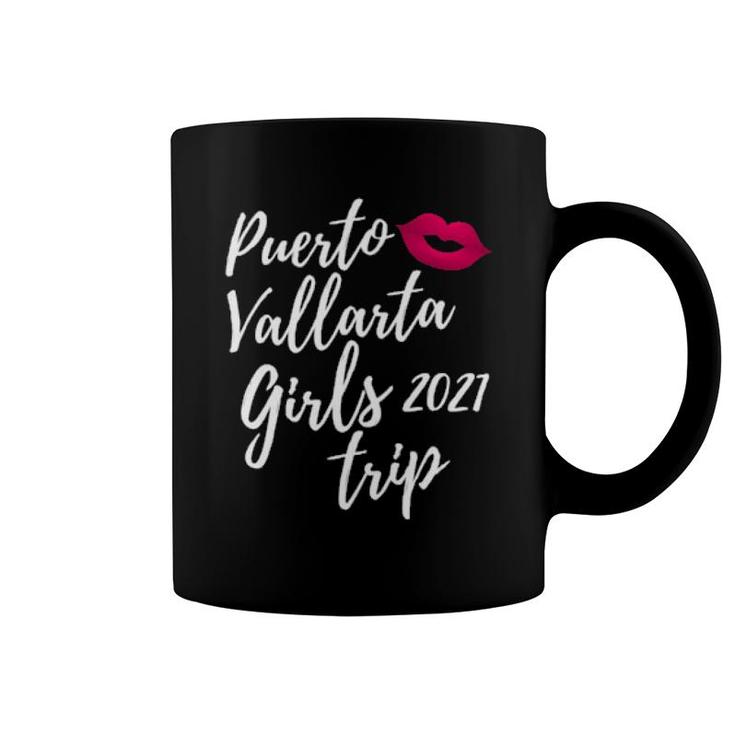 Puerto Vallarta Girls Trip 2021 Bachelorette Vacation Design  Coffee Mug