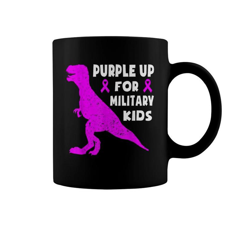 Purple Up For Military Kids Month Of The Military Child Boys Coffee Mug