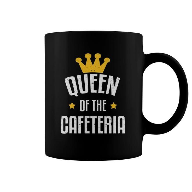 Queen Of The Cafeteria Lunch Lady Coffee Mug
