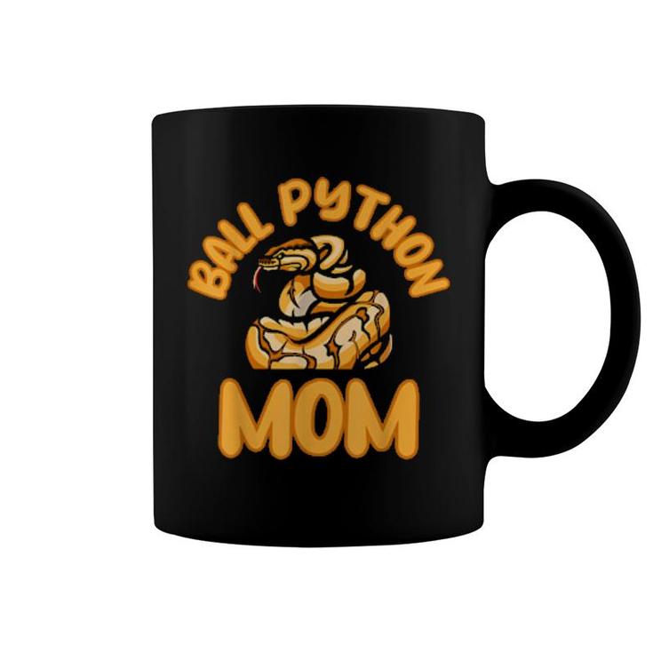 Quote Ball Python Mom Snake Owner Snakess  Coffee Mug