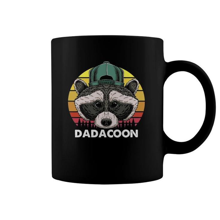 Raccoon Owner Dad Trash Panda Father Dadacoon Father's Day Coffee Mug