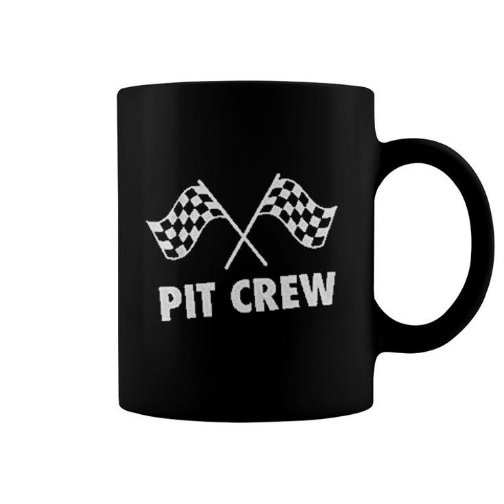 Race Car Pit Crew   Dad Mom Baby Child Son Daughter Matching Family Coffee Mug