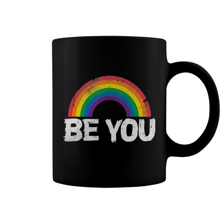 Rainbow Be You Lgbt Tank Top Coffee Mug