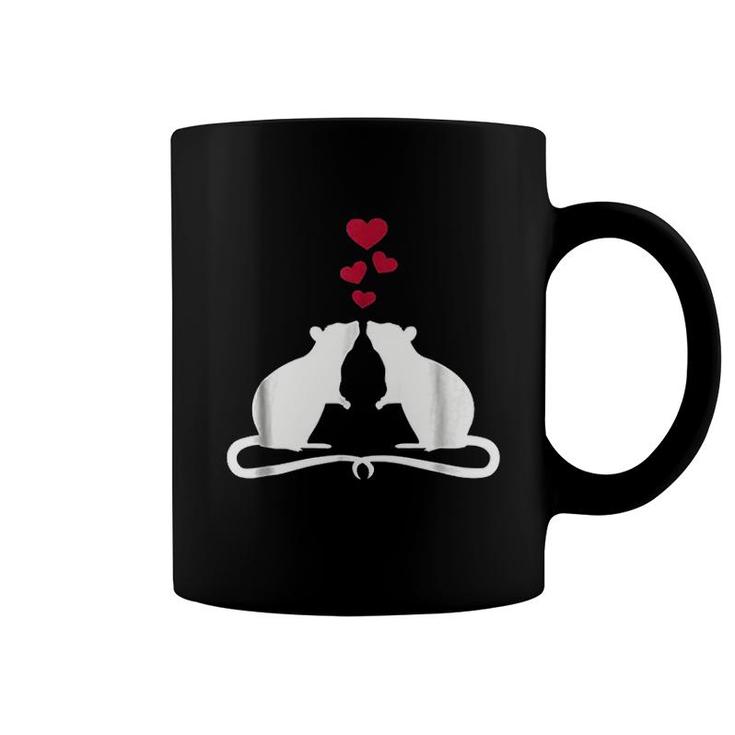 Rats In Love Coffee Mug