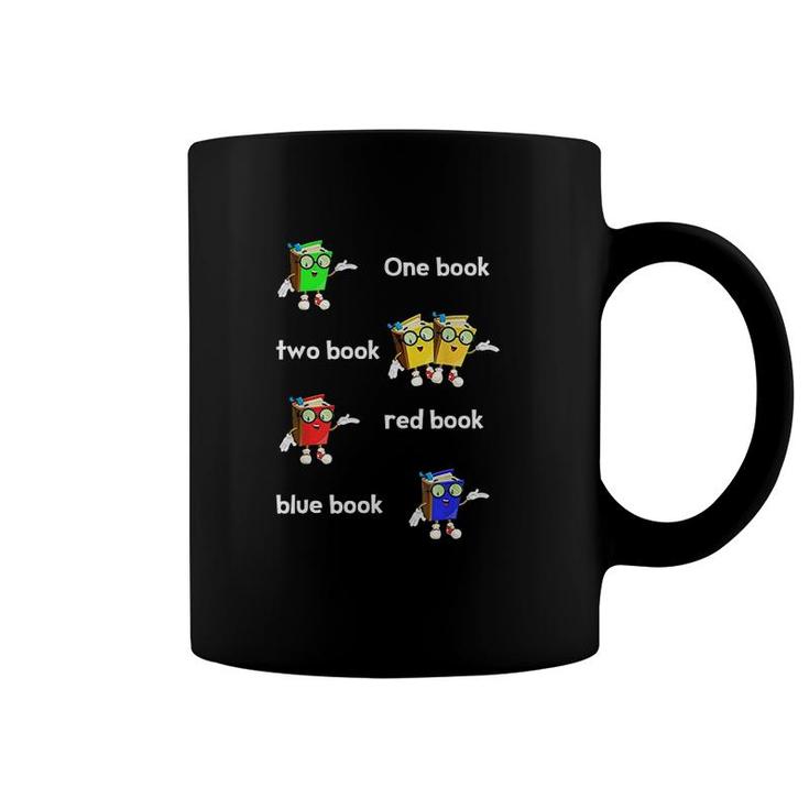 Reading   Read Across The Us One Book Two Book Coffee Mug