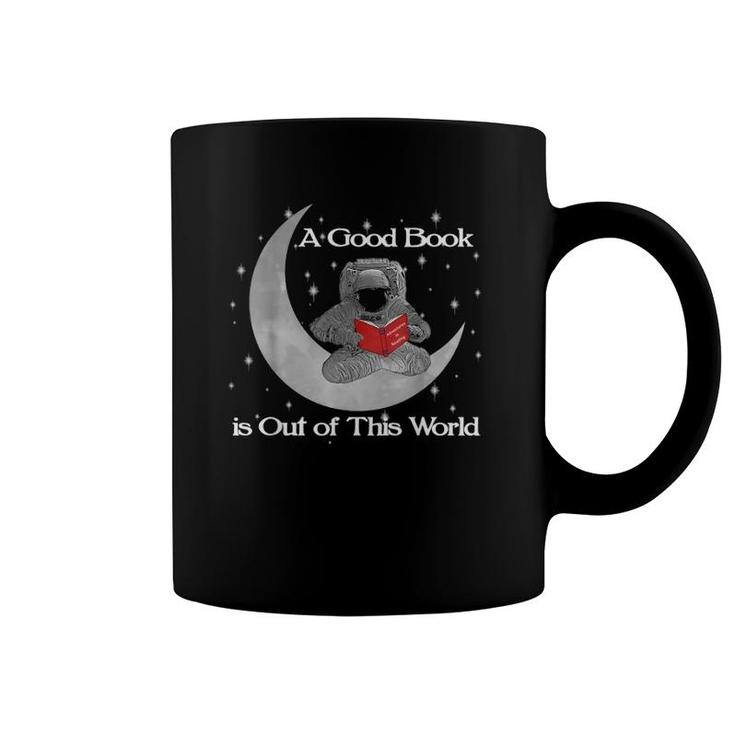 Reading Teacher Read Books Astronaut Out Of World Stars Coffee Mug