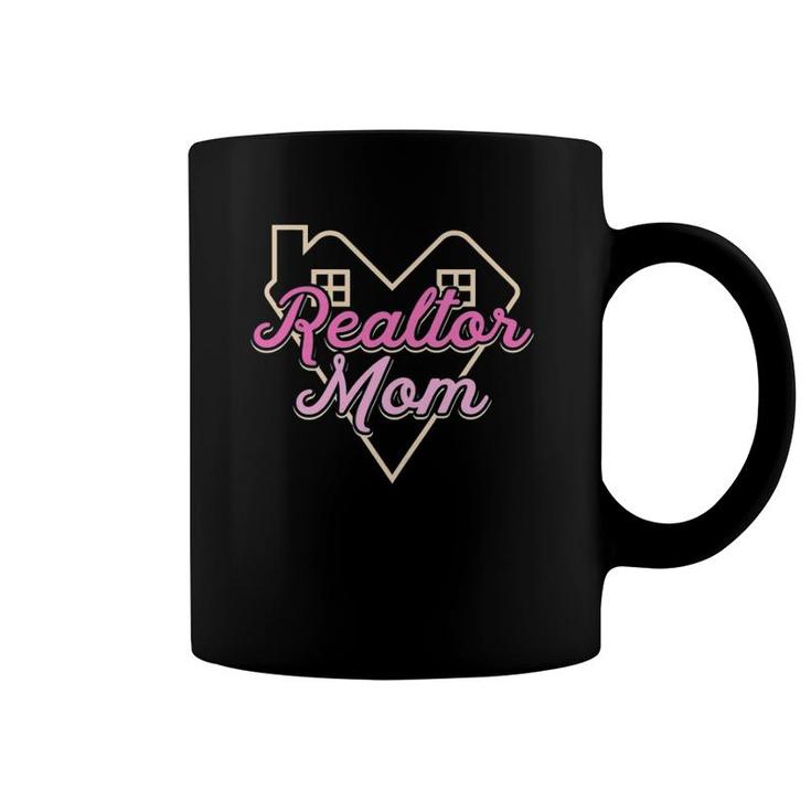 Realtor Mom  I Real Estate Land Agent House Broker Coffee Mug