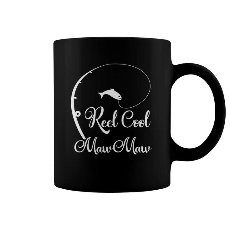 Reel Cool Mawmaw Fishing Grandma Mother's Gift Coffee Mug