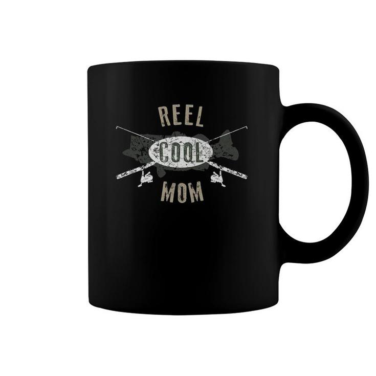 Reel Cool Mom  Cute Fishing Mother's Day Gift Coffee Mug